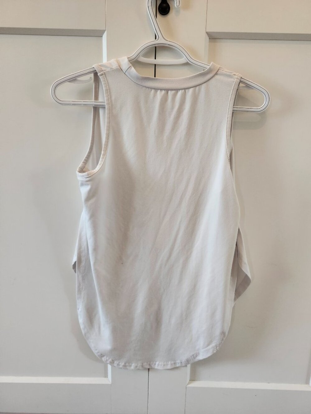 White Tank Top - Picture 3 of 3